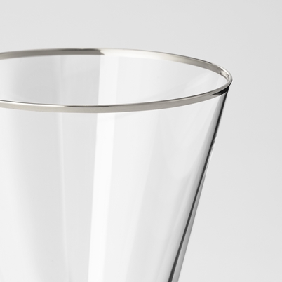 Wine Glass Silver Brim | Svenskt Tenn