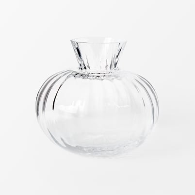 Vase Pion - Diameter 20 cm, Height 19 cm, Clear | Svenskt Tenn