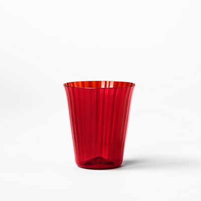 Glass Bris - Diameter 8,5 cm Height 9,5 cm, Glass, Red, Svenskt Tenn | Svenskt Tenn
