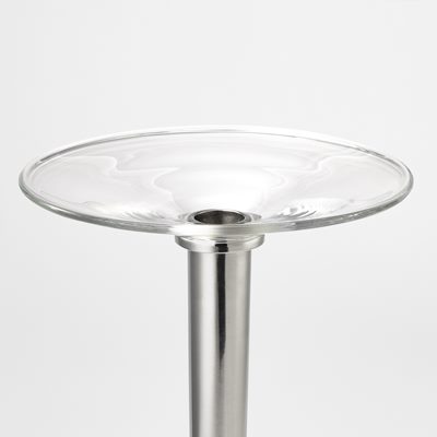Candle Ring Gala - Svenskt Tenn Online - Diameter 15,5 cm Height 3 cm, Glass, Clear, Ulla Christiansson