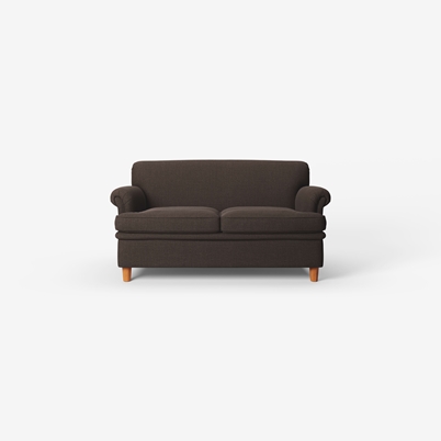 Sofa 678 - Length 150 cm, Height 78 cm, Heavy Linen , Dark brown | Svenskt Tenn