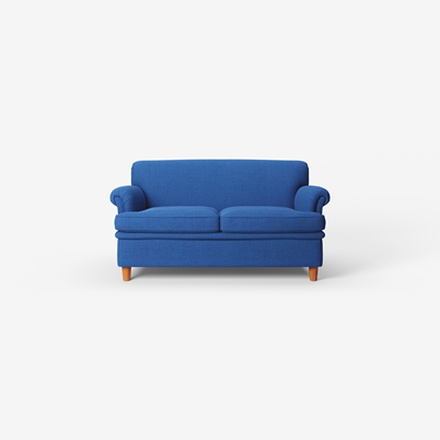 Sofa 678 - Length 150 cm, Height 78 cm, Heavy Linen , Blue | Svenskt Tenn