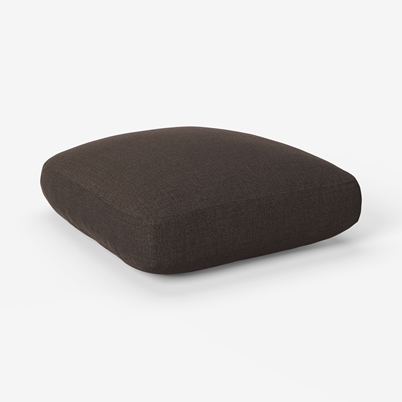 Chair Cushion Pad 311 - Heavy Linen , Dark brown | Svenskt Tenn