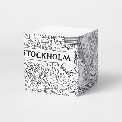 Memo Block Stockholmskartan | Svenskt Tenn