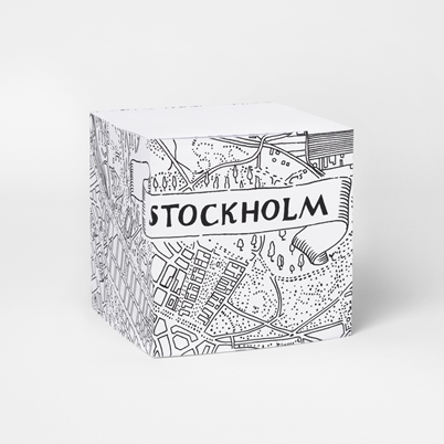 Memo Block Stockholmskartan | Svenskt Tenn