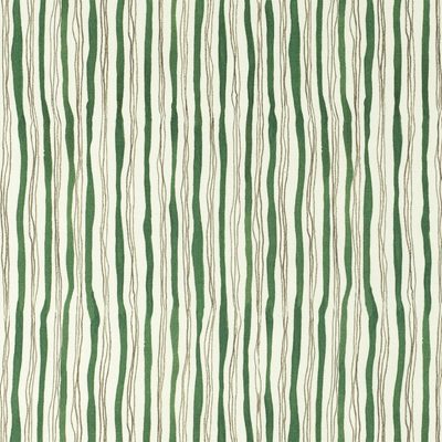 Textile Debussy - Svenskt Tenn Online - Width 148 cm Repeat 138 cm, Cotton Canvas, Debussy, Green, Lars Nilsson