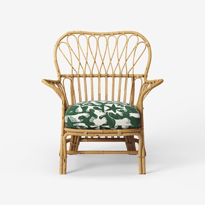 Chair Cushion Pad 311 - Aristidia, Green | Svenskt Tenn