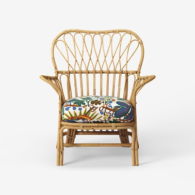 Chair Cushion Pad 311 - Aralia, Multi | Svenskt Tenn