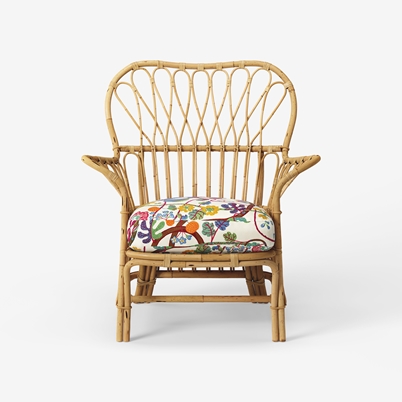 Chair Cushion Pad 311 - Baranquilla, White | Svenskt Tenn