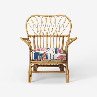 Chair Cushion Pad 311 - Manhattan, Multi | Svenskt Tenn