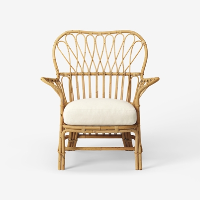 Chair Cushion Pad 311 - Vägen, White | Svenskt Tenn