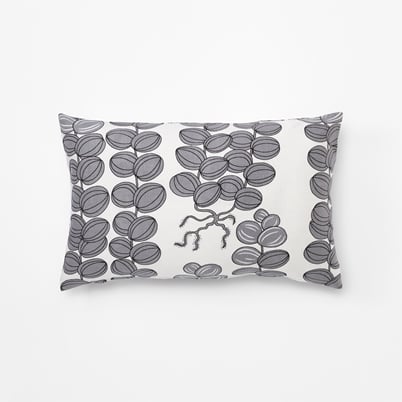 Cushion Celotocaulis - Width 35 cm, Length 55 cm, Grey | Svenskt Tenn