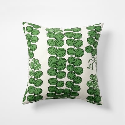 Cushion Celotocaulis - Width 50 cm, Length 50 cm, Green | Svenskt Tenn