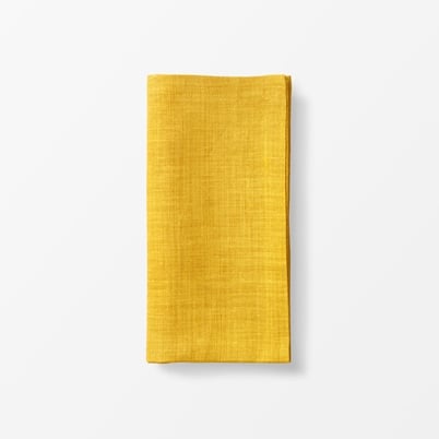 Napkin Svenskt Tenn Linen - Yellow | Svenskt Tenn