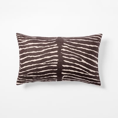 Cushion Le Zebre - Width 35 cm, Length 55 cm, Brown | Svenskt Tenn