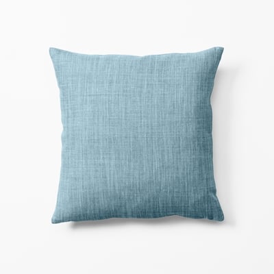 Cushion Svenskt Tenn Linen - Svenskt Tenn Online - Width 50 cm, Length 50 cm, Misty Blue, Svenskt Tenn