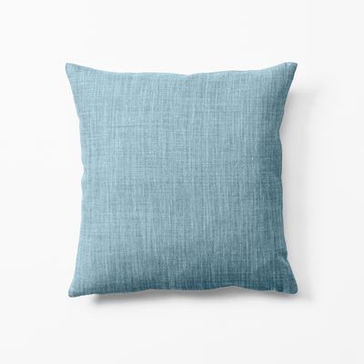 Cushion Svenskt Tenn Linen - Svenskt Tenn Online - Length 50 cm Width 50 cm, Linen, Misty Blue, Svenskt Tenn
