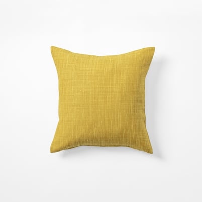 Cushion Svenskt Tenn Linen - Width 40 cm, Length 40 cm, Yellow | Svenskt Tenn