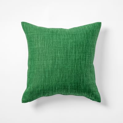 Cushion Svenskt Tenn Linen - Length 50 cm Width 50 cm, Linen, Dark Green, Svenskt Tenn | Svenskt Tenn