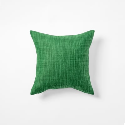 Cushion Svenskt Tenn Linen - Svenskt Tenn Online - Width 40 cm, Length 40 cm, Dark green, Svenskt Tenn