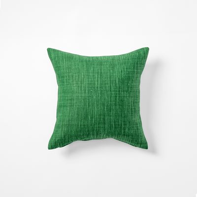 Cushion Svenskt Tenn Linen - Svenskt Tenn Online - Length 40 cm Width 40 cm, Linen, Dark Green, Svenskt Tenn