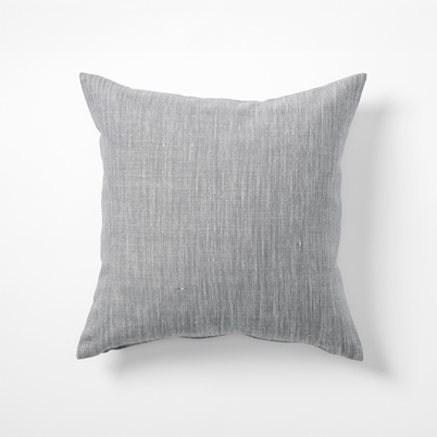 Cushion Svenskt Tenn Linen - Width 50 cm, Length 50 cm, Pewter grey | Svenskt Tenn