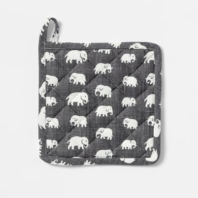 Pot Holder Elefant - Grey | Svenskt Tenn