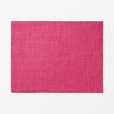 Placemat Textile Svenskt Tenn Lin - Dark pink | Svenskt Tenn