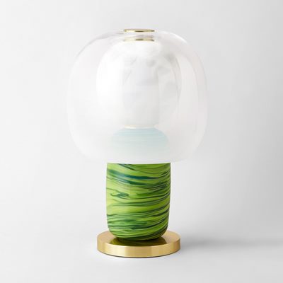 Bordslampa Fusa 45 - Glas, Grön, Luca Nichetto | Svenskt Tenn