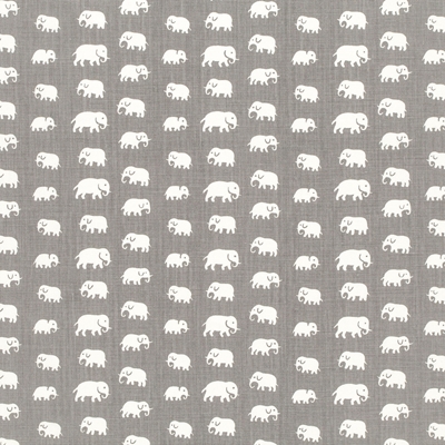 Fabric Sample Elefant - Svenskt Tenn Online - Linen 315, Warmgrey, Estrid Ericson
