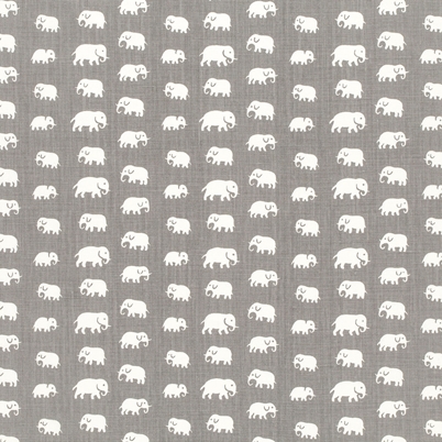 Fabric Sample Elefant - Linen 315, Warmgrey | Svenskt Tenn
