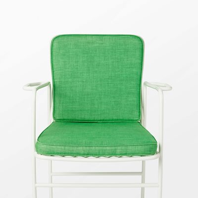Chair Pad 591 - Svenskt Tenn Online - 47x93x50x5 cm, Cold foam, Josef Frank
