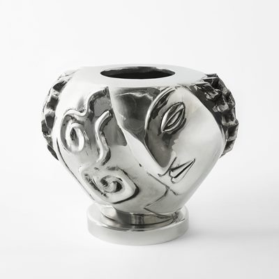 Vase Profile - Svenskt Tenn Online - Ø20 cm Height 18 cm, Pewter, Anna Petrus