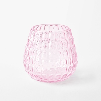 Vase Kotte - Svenskt Tenn Online - Height 9,5 cm, Glass, Pink, Carina Seth Andersson