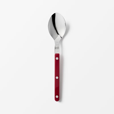 Cutlery Bistro - Height 21,5 cm, Stainless Steel, Table Spoon, Red, Sabre | Svenskt Tenn