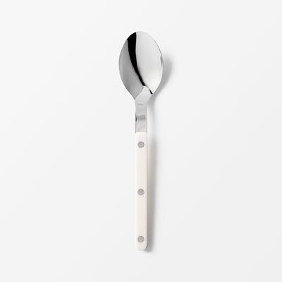 Cutlery Bistro - Height 21,5 cm, Stainless Steel, Table Spoon, White, Sabre | Svenskt Tenn