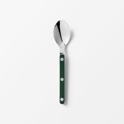 Cutlery Bistro - Svenskt Tenn Online - Height 16 cm, Teaspoon, Green, Sabre
