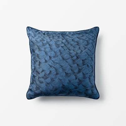 Cushion Fornasetti - Width 45 cm, Length 45 cm, Silk, Polipo | Svenskt Tenn