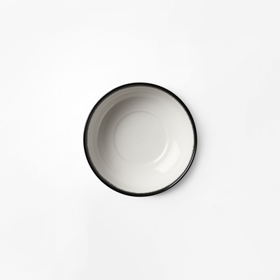 Bowl Dé - Svenskt Tenn Online - Diameter 12,9 cm, Porcelain, Black White, Ann Demeulemeester