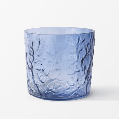Pot Fucus - Svenskt Tenn Online - Ø20 cm Height 22,5 cm, Glass, Blue, Eric Ericson