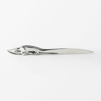 Paper Knife Alligator - Svenskt Tenn Online -  Length 23 cm, Pewter, Björn Trägårdh