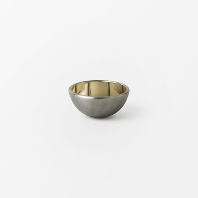 Bowl Round - Diameter 5 cm, Pewter & Brass, Sebastian Schildt | Svenskt Tenn