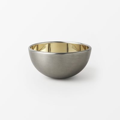 Bowl Round - Diameter 14 cm , Pewter & Brass, Sebastian Schildt | Svenskt Tenn