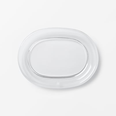 Plate Oval - Clear | Svenskt Tenn