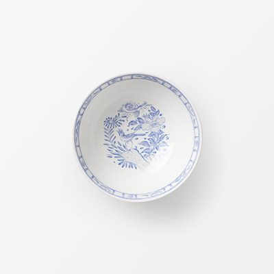 Frukostskål Oiseau Bleu - Diameter 16 cm, Lergods, Oiseau Bleu, Gien | Svenskt Tenn