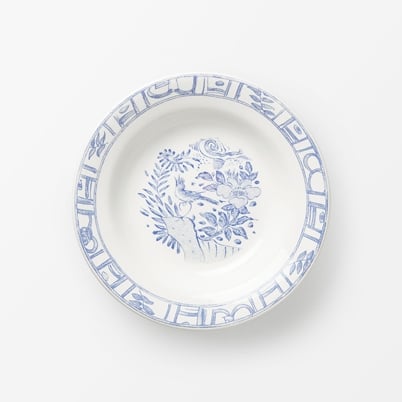 Soup Plate Oiseau Bleu | Svenskt Tenn