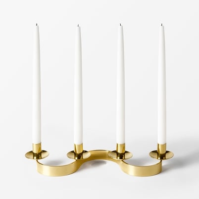 Candle Holder Slingan - Brass | Svenskt Tenn