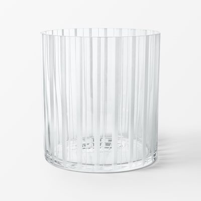 Vase Cut in Number - Diameter 18,5 cm Height 20 cm, Glass, Ingegerd Råman | Svenskt Tenn