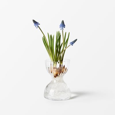 Vase Iris - Svenskt Tenn Online - Ø10,5 cm Height 14 cm, Glass, Clear, Ann Wåhlström