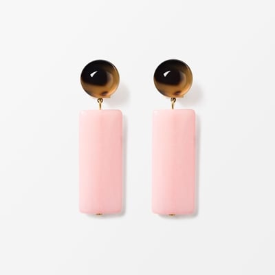 Earrings Milano Plate - Svenskt Tenn Online - Pink, Lorena Taddei